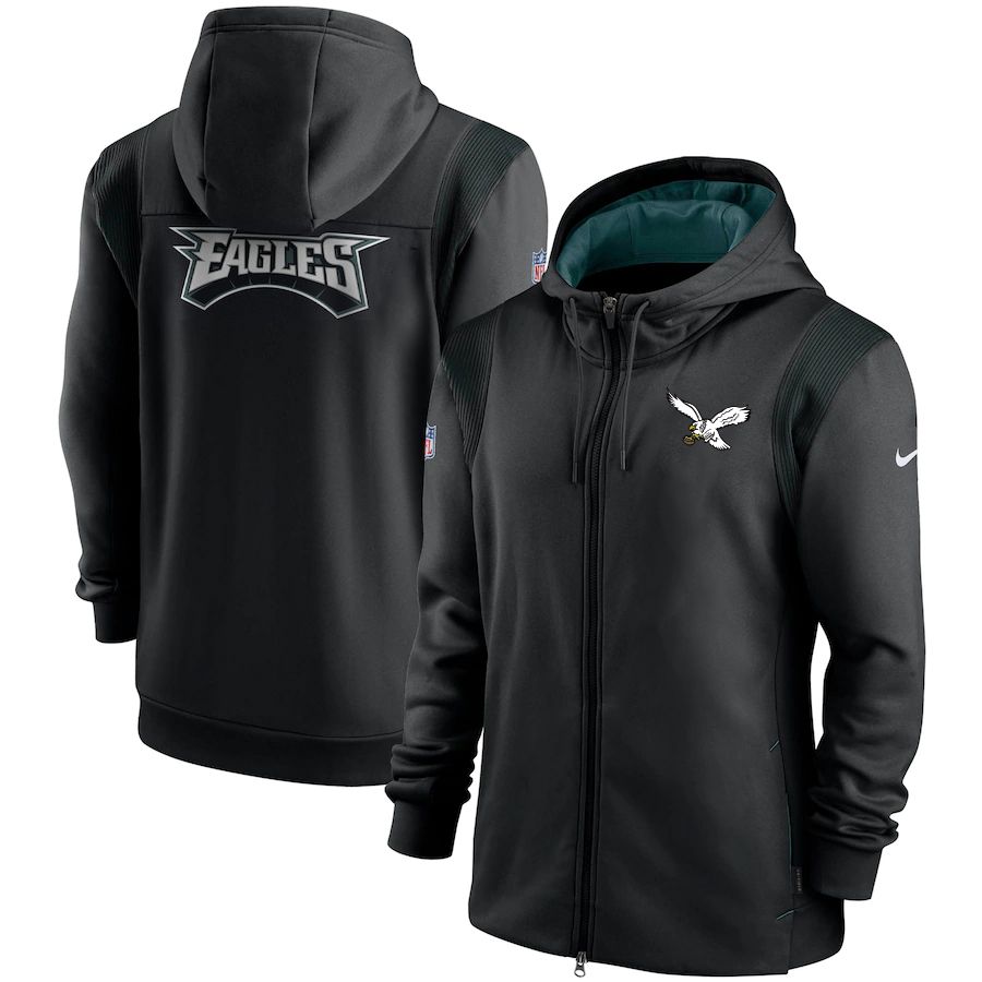 Men 2023 NFL Philadelphia Eagles black Sweatshirt style 10319->philadelphia eagles->NFL Jersey